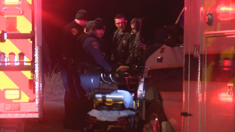 A Comanche Nation Police officer was injured in a wreck early Tuesday morning.